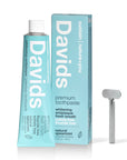 Davids Natural Toothpaste: Davids premium toothpaste  /  spearmint