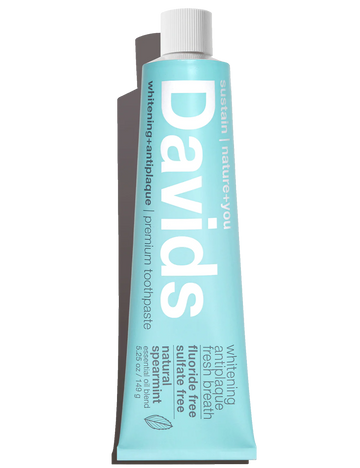 Davids Natural Toothpaste: Davids premium toothpaste  /  spearmint