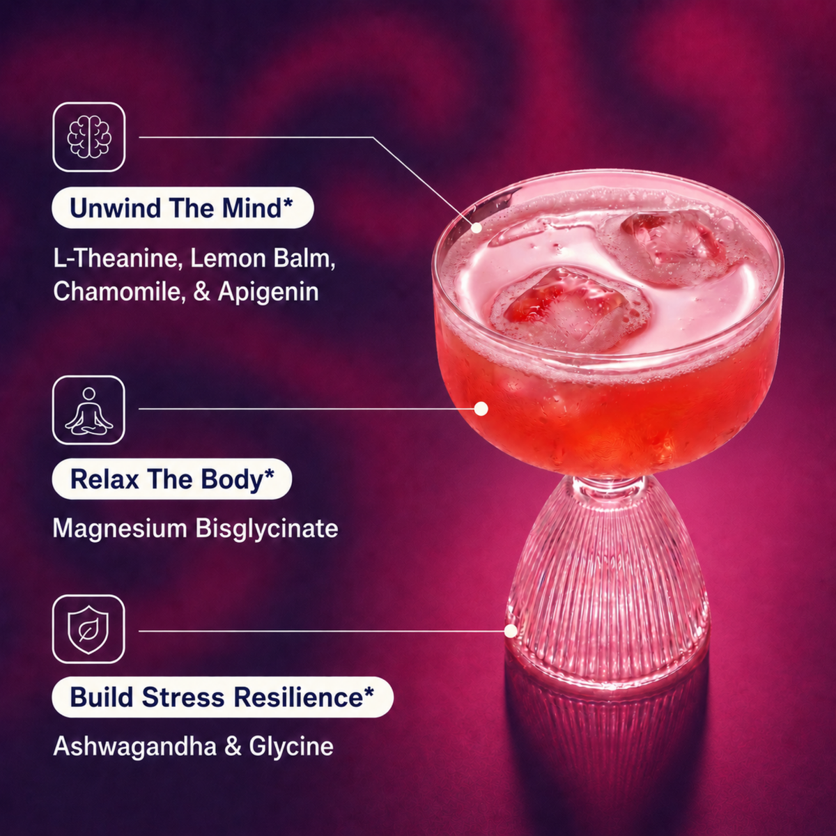 A shot of supplement with it's benefits