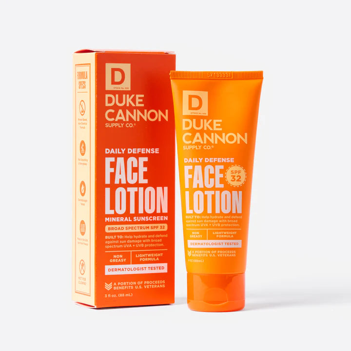 Duke Cannon: Daily Defense Face Lotion