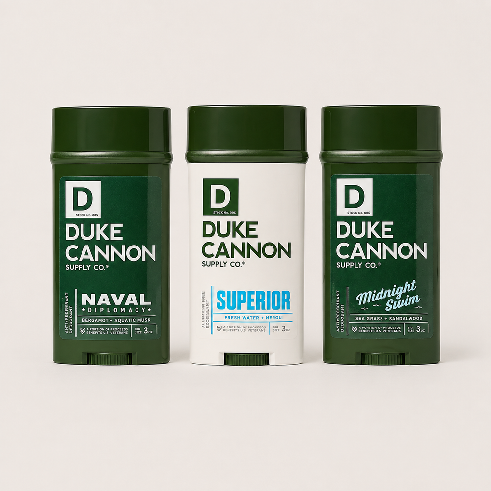 Duke Cannon Deodorants