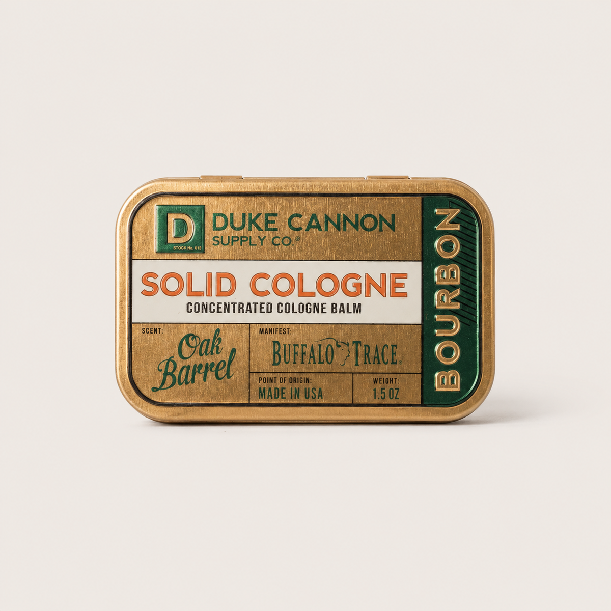 Solid Cologne - Bourbon
