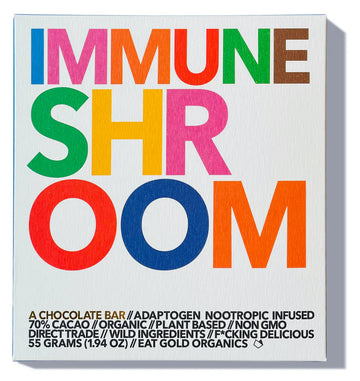 Eat Gold Organics - IMMUNE SHROOM Chocolate Bar