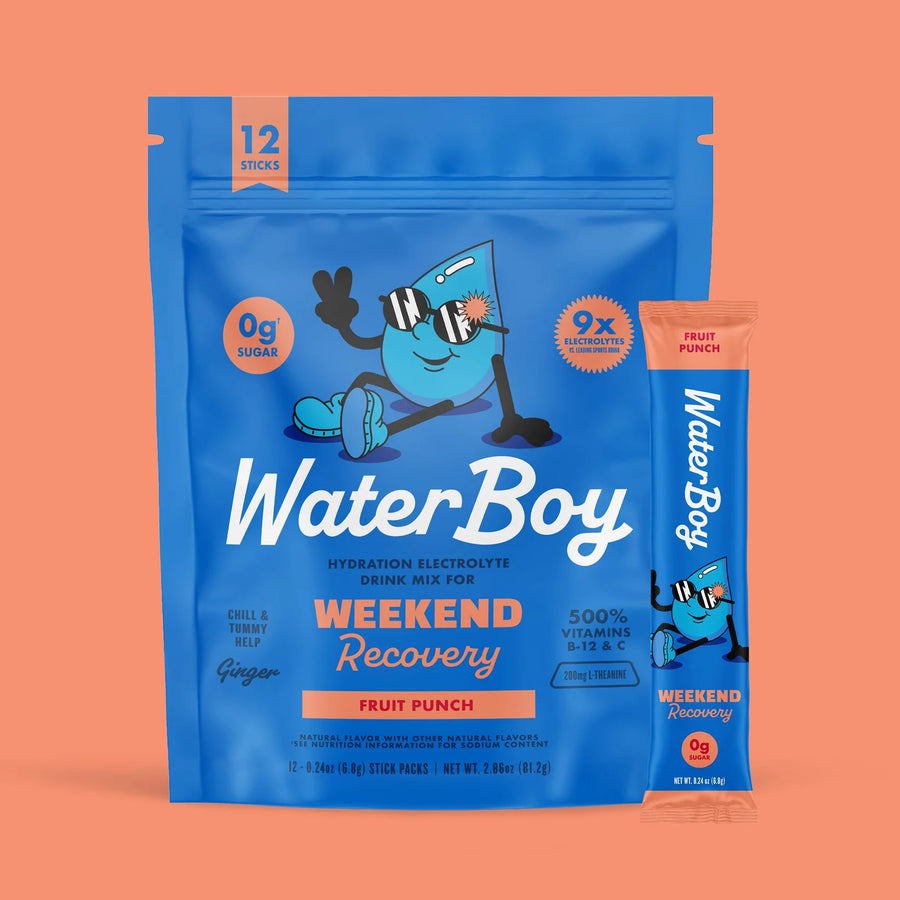 WaterBoy: Hydration + Weekend Recovery Drink