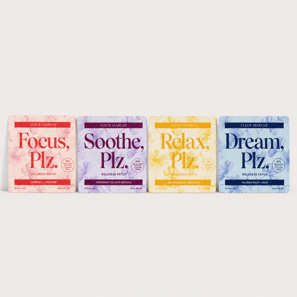 Fleur Marche - Relax, Focus, Soothe, Dream, Plz. Wellness Patch