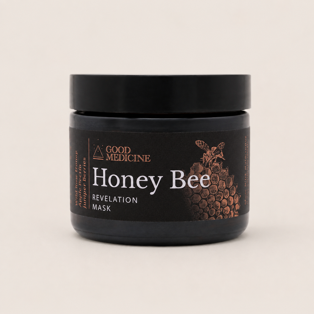 Good Medicine Beauty Lab: Honey Bee Revelation Mask - Hydrating Face Mask 2oz
