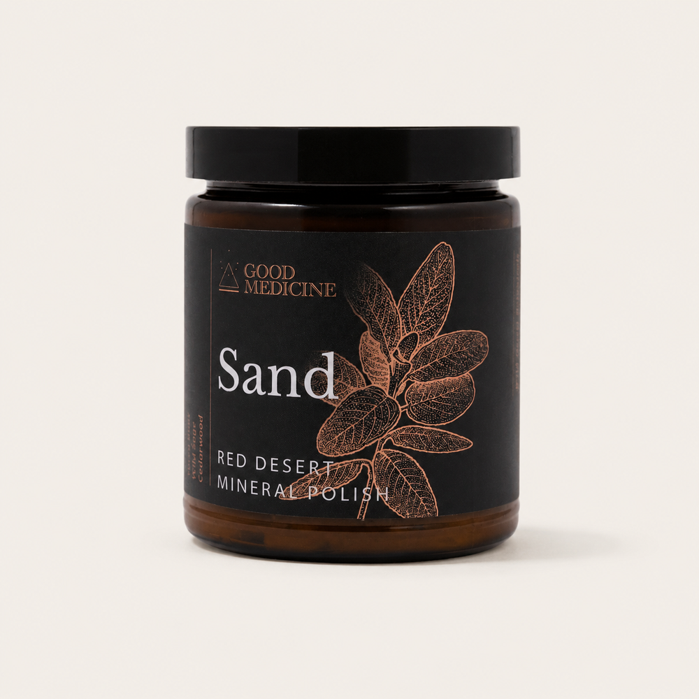 Good Medicine Beauty Lab: Sand Red Desert Mineral Polish 9oz