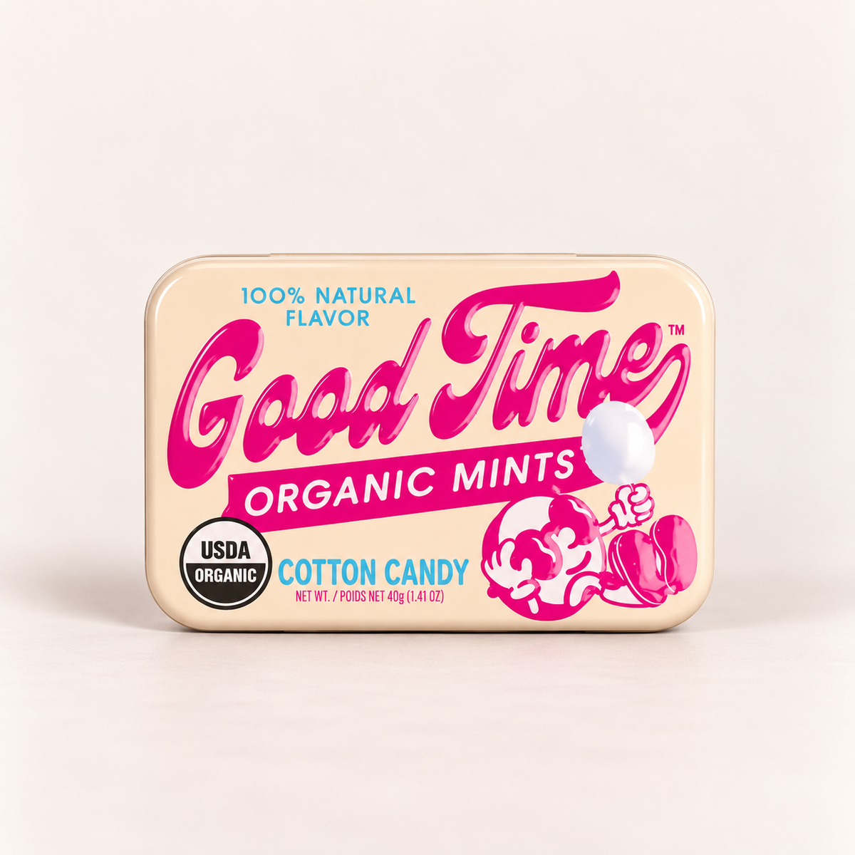 Good Time Natural Mints - Cotton Candy 1.41 oz