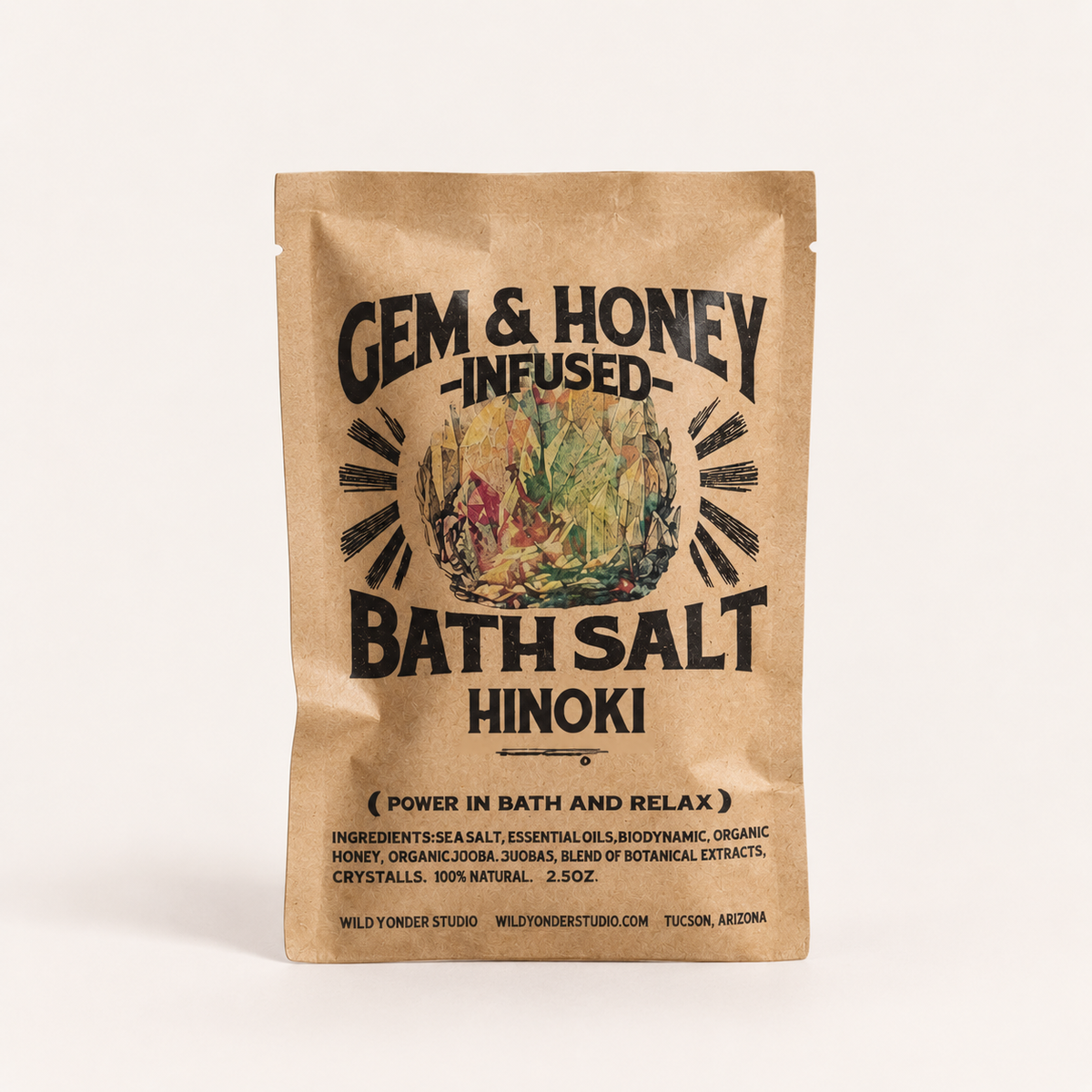 Hinoki Bath Soak or Body Scrub