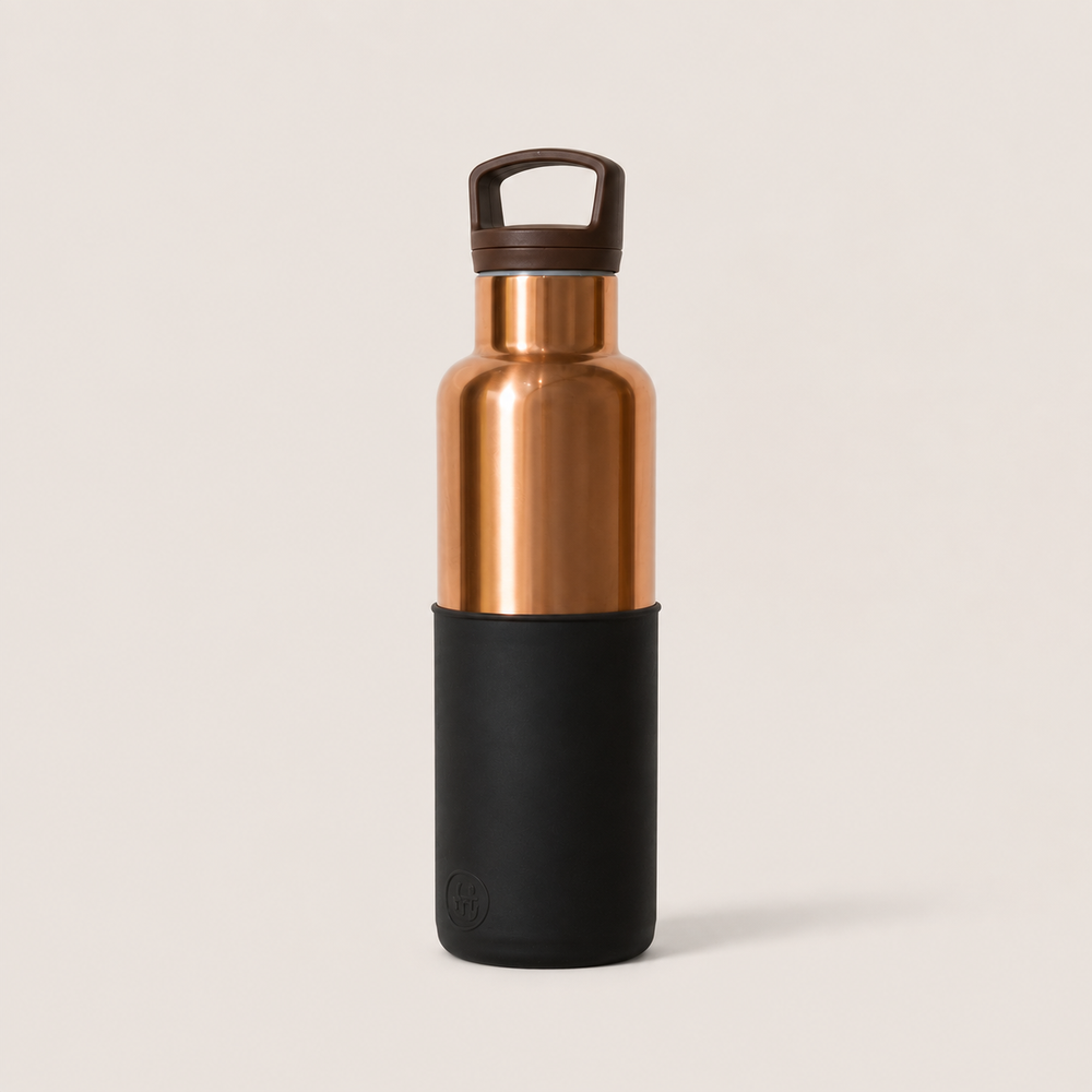 Hydy: Bronze Gold Cincin Thermos Bottle