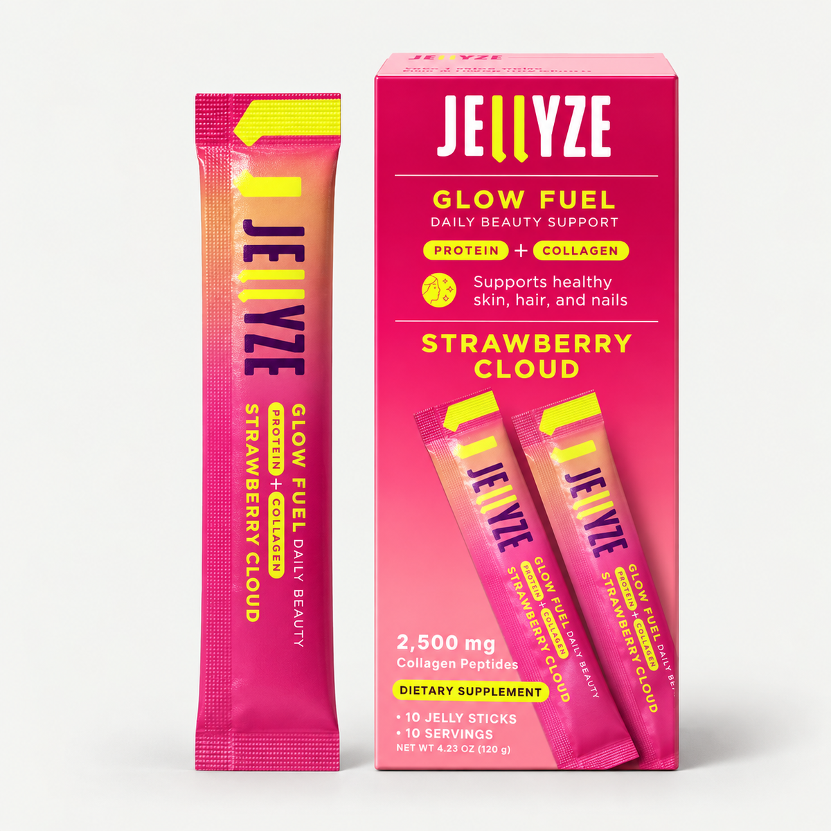 Glow Fuel Daily Beauty Support Jelly Sticks