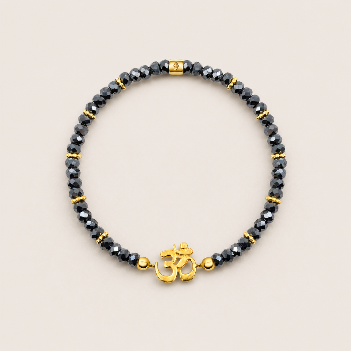 Peace and Tranquility OM Charm Bracelet