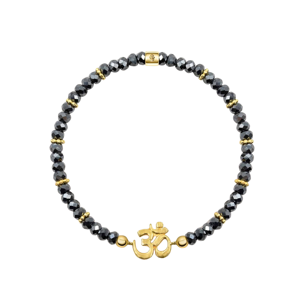 Karma & Luck - Peace and Tranquility OM Charm Bracelet