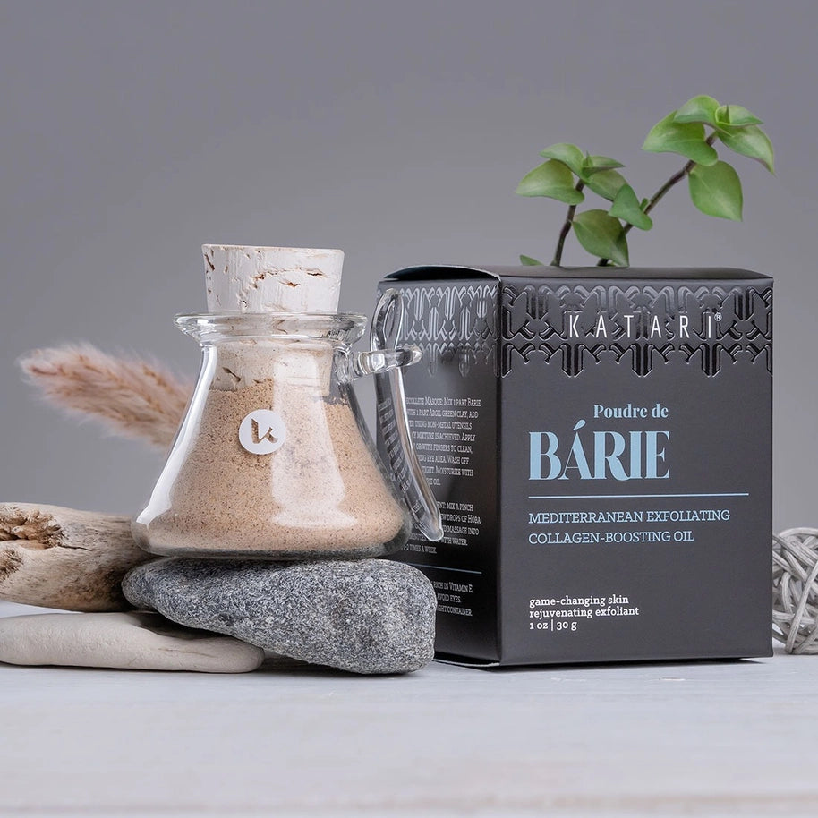 Collagen-Boosting Exfoliating Vit E Powder | Poudre De Barie
