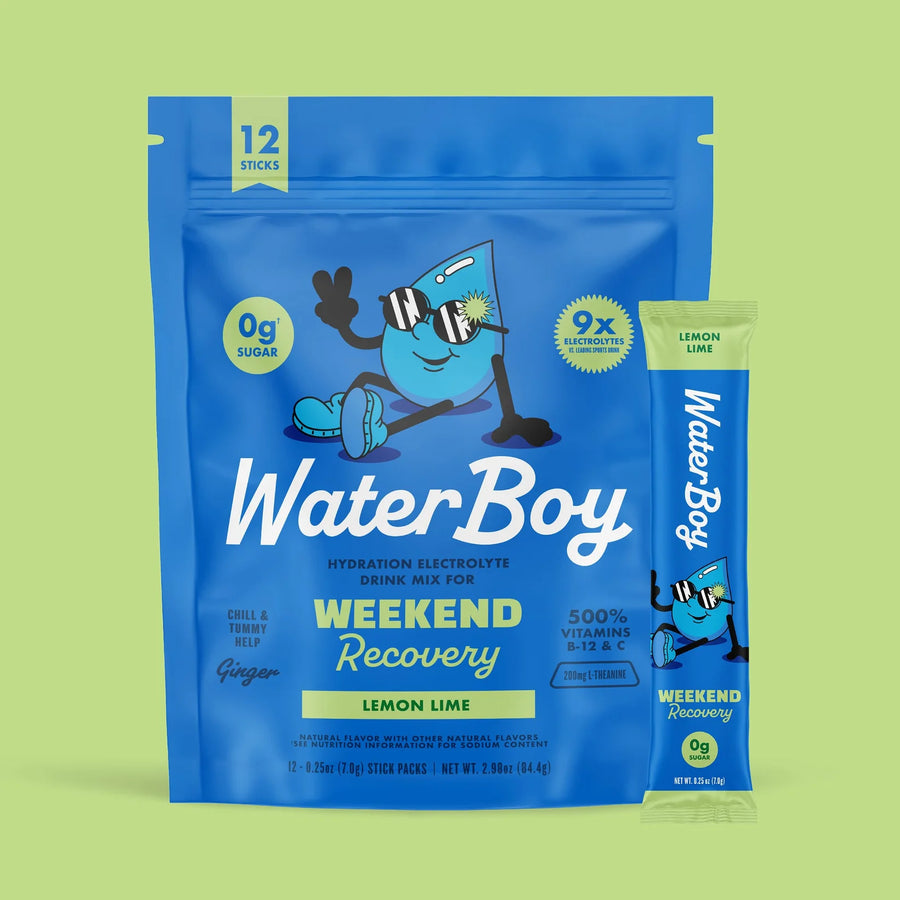 WaterBoy: Hydration + Weekend Recovery Drink
