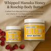 Manuka Honey + Rosehip Tallow Body Butter 2oz