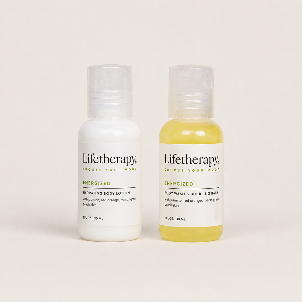Lifetherapy Energized Body Lotion & Wash Duo