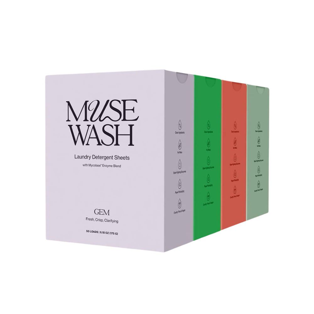 MUSEWASH: Laundry Detergent Sheets Sample Set