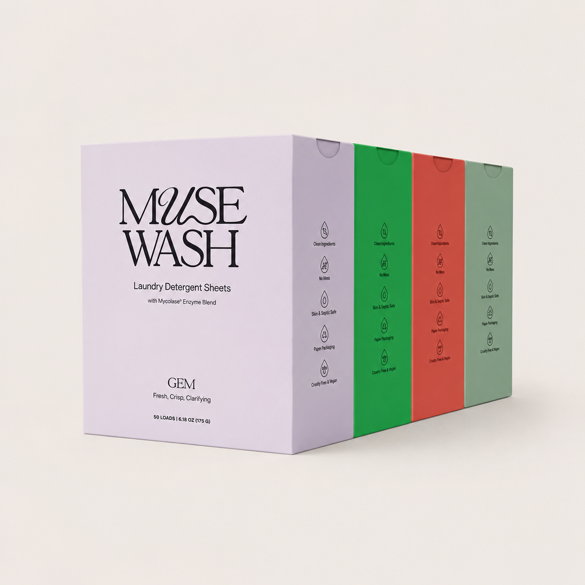 Laundry Detergent Sheets Sample Set