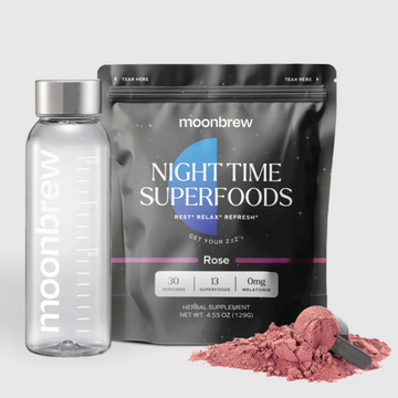 MoonBrew Night Time Superfoods Rose