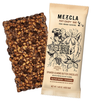 Mezcla: Plant Protein Bar - Spanish Almond Butter Chocolate