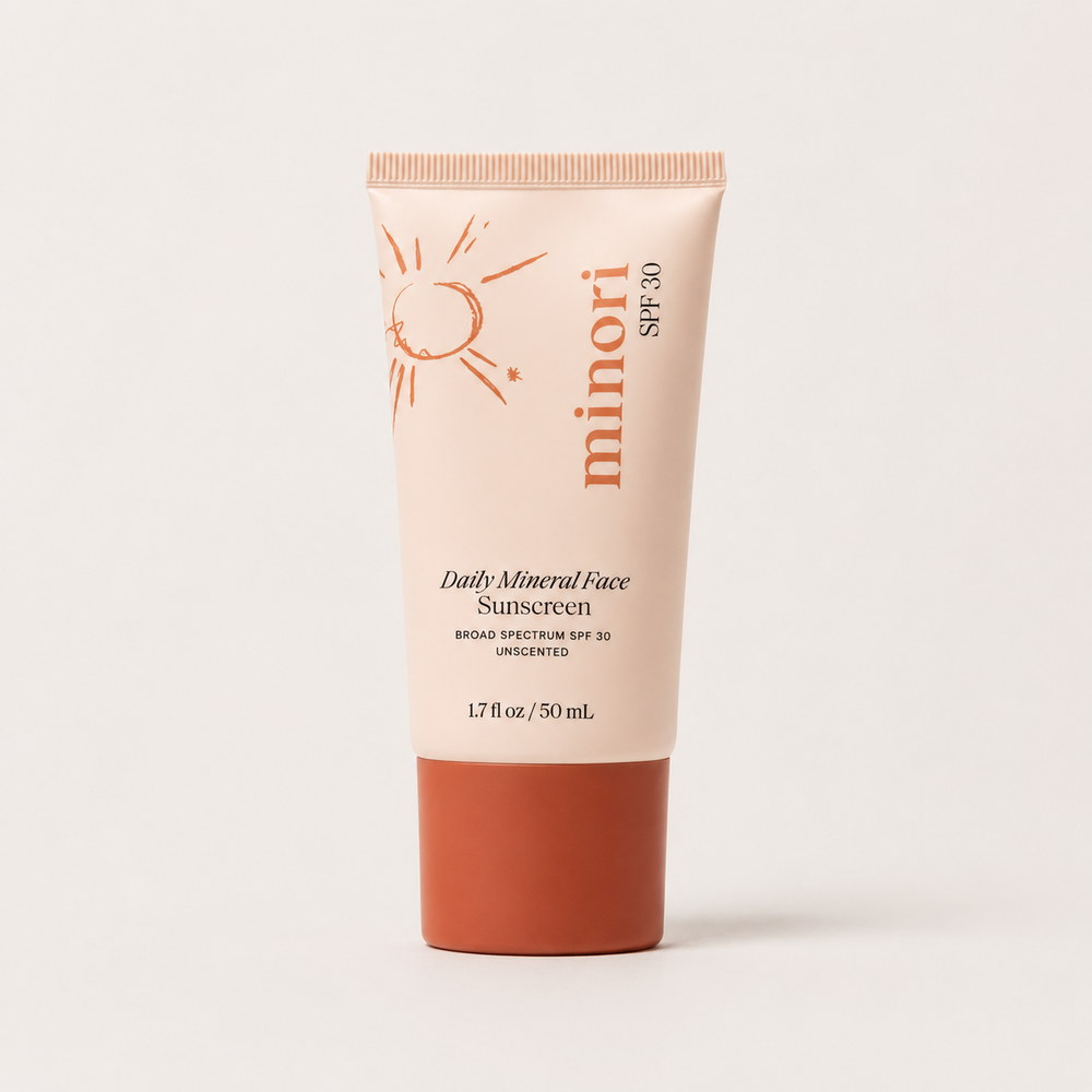 Minori Daily Mineral Sunscreen for Face SPF 30 - 1.7 fl oz