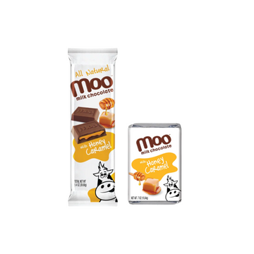 Moo Chocolates: Natural Honey Caramel & Milk Chocolate