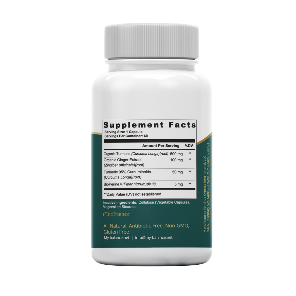 Turmeric & Ginger 650Mg