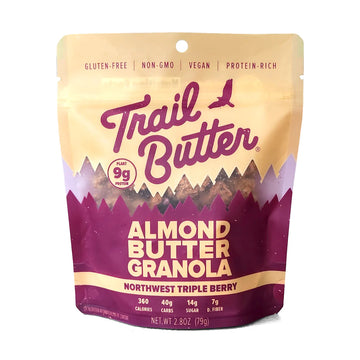 Trail Butter - Northwest Triple Berry Almond Butter Granola