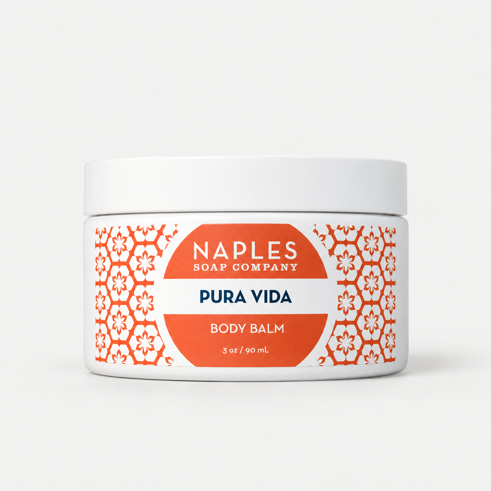 Pura Vida Body Hydrating Balm Almond & Vanilla 3oz