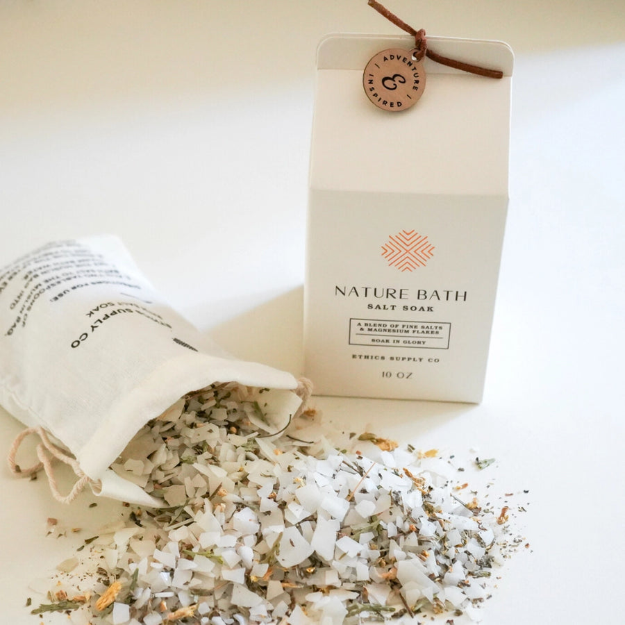 Ethics Supply Co.: Nature Bath | Woodland Magnesium Flake Salt Soak