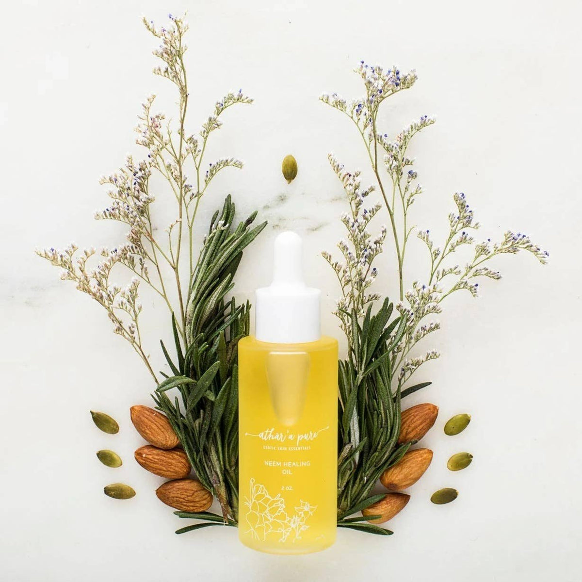 Neem Healing Oil for Skin Hair and Nails