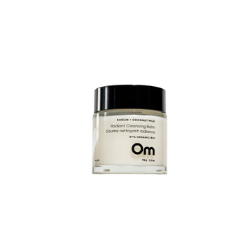 Om Organics Skincare: Kaolin + Coconut Milk Radiant Cleansing Balm
