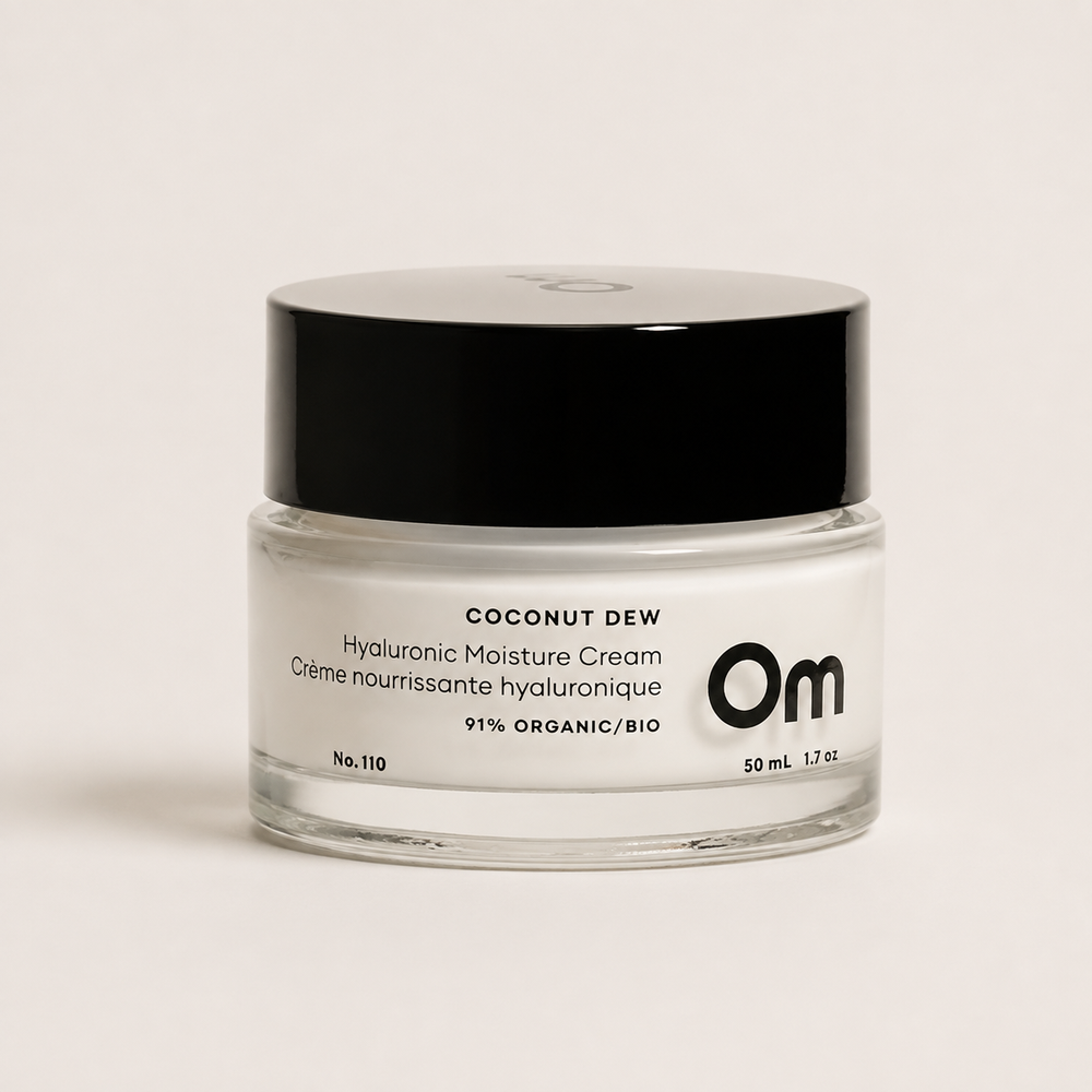 Om Organics Skincare: Coconut Dew Hyaluronic Moisture Cream