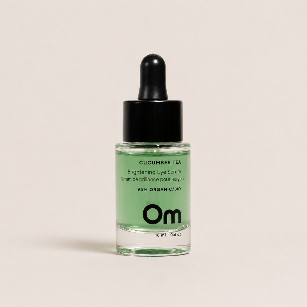 Om Organics Skincare: Cucumber Tea Brightening Eye Serum