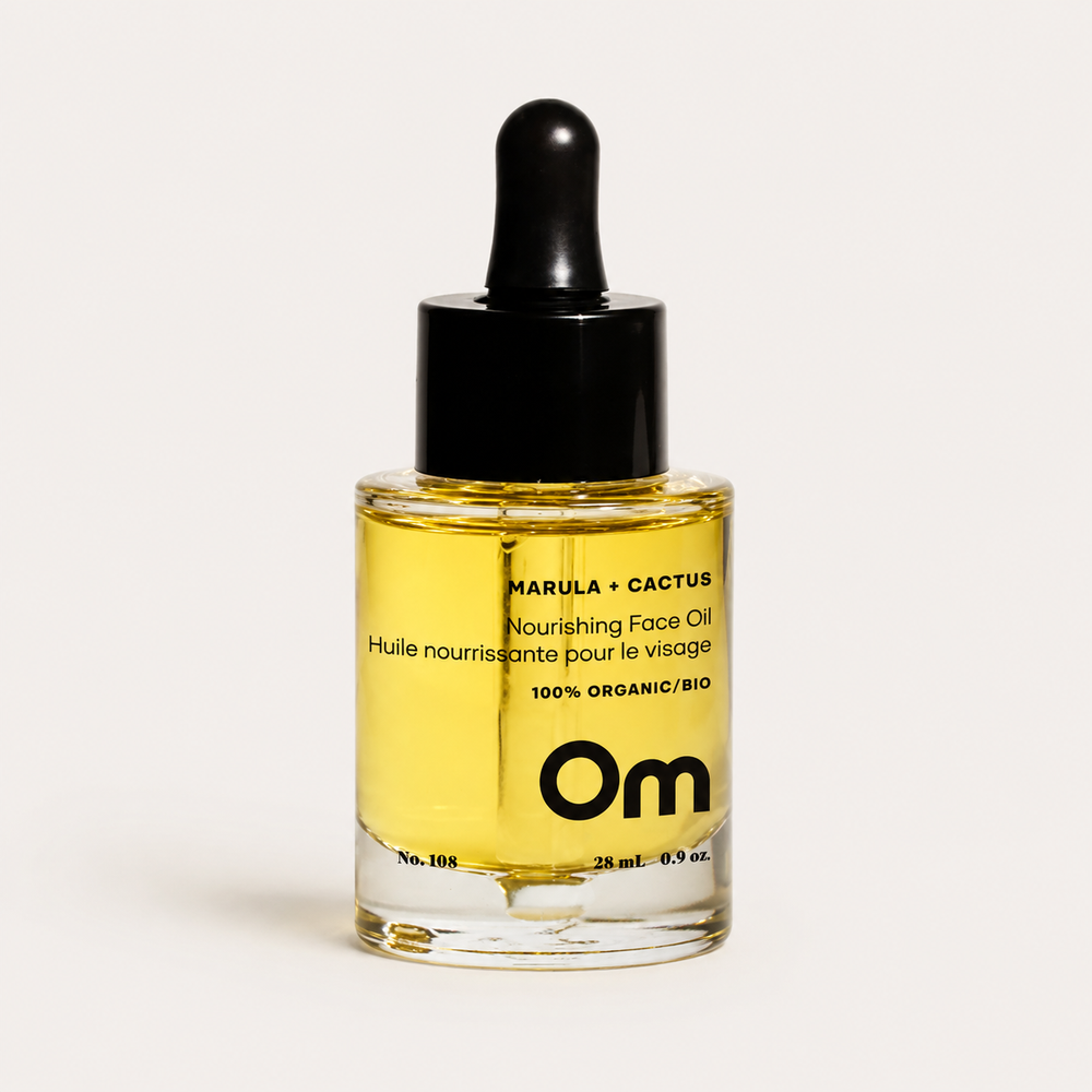 Om Organics Skincare: Marula + Cactus Nourishing Face Oil