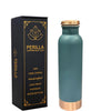 Perilla Home: Copper Water Bottle 20.29 Oz (Pie Green)
