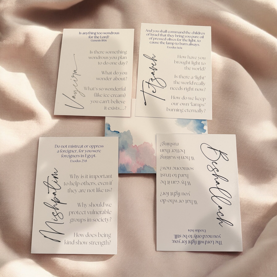 Source & Self: Shabbat Starters Cards