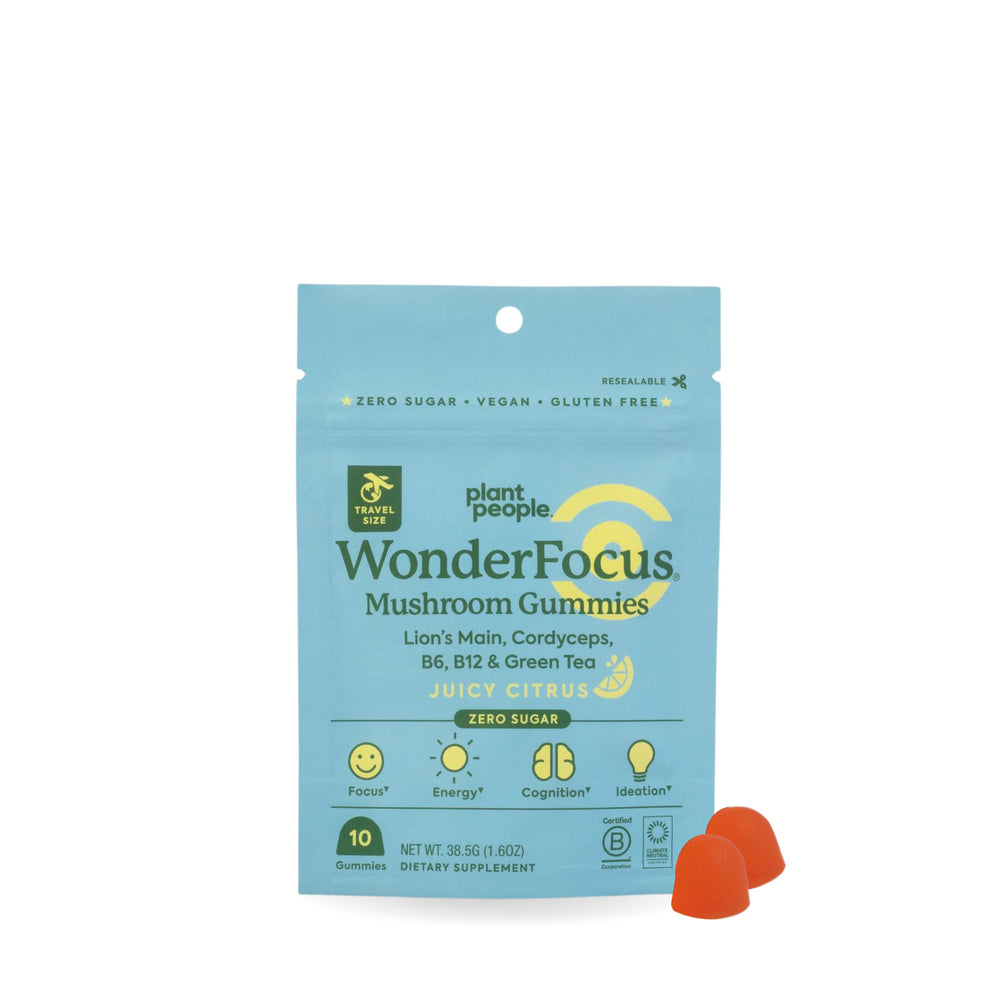 Plant People WonderFocus - Super Mushroom gummies