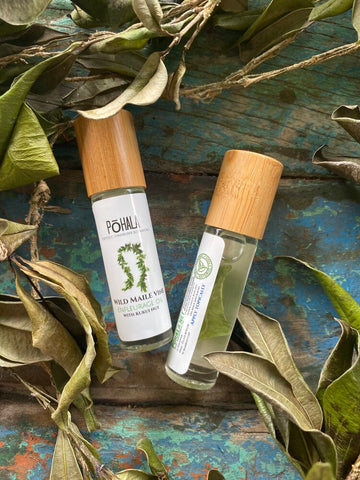 Pohala Wild Maile Vine Enfleurage Oil Roller