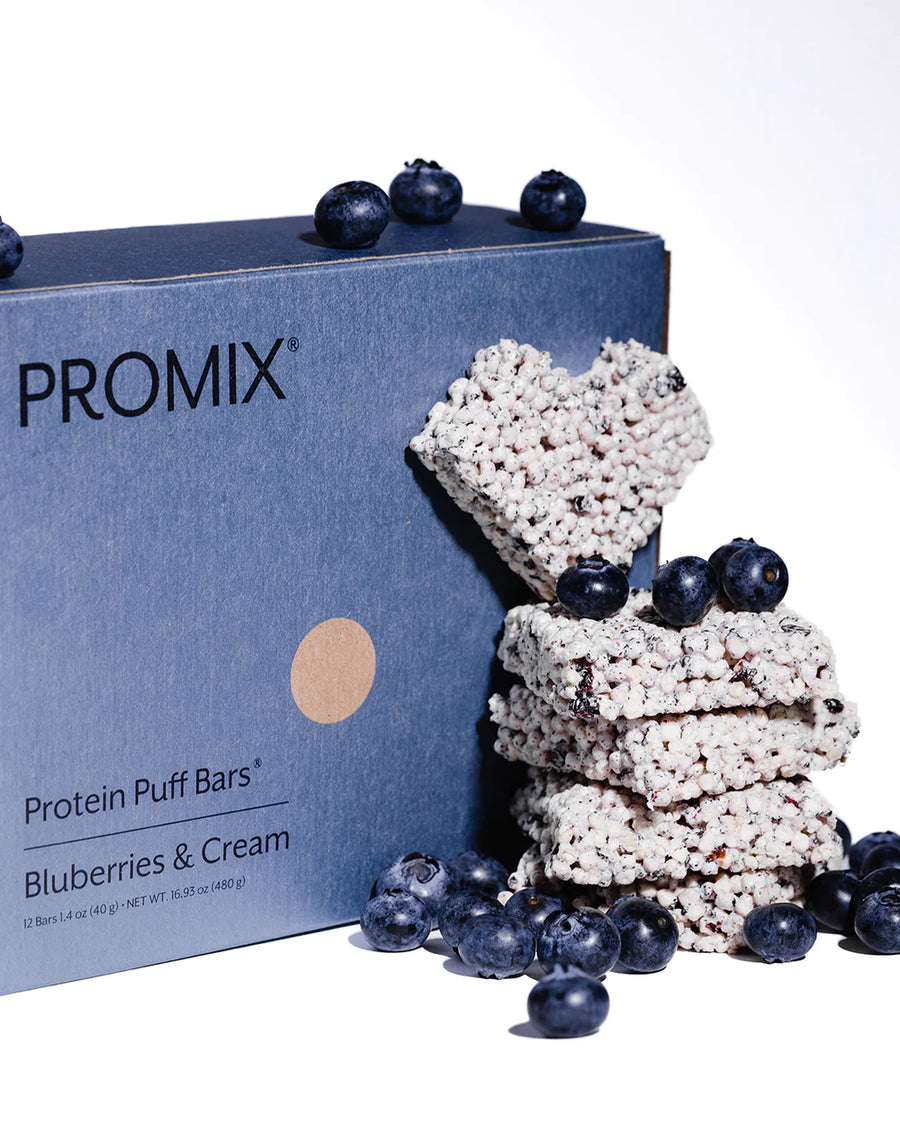 Promix: Protein Puff Bar - Blueberries & Cream