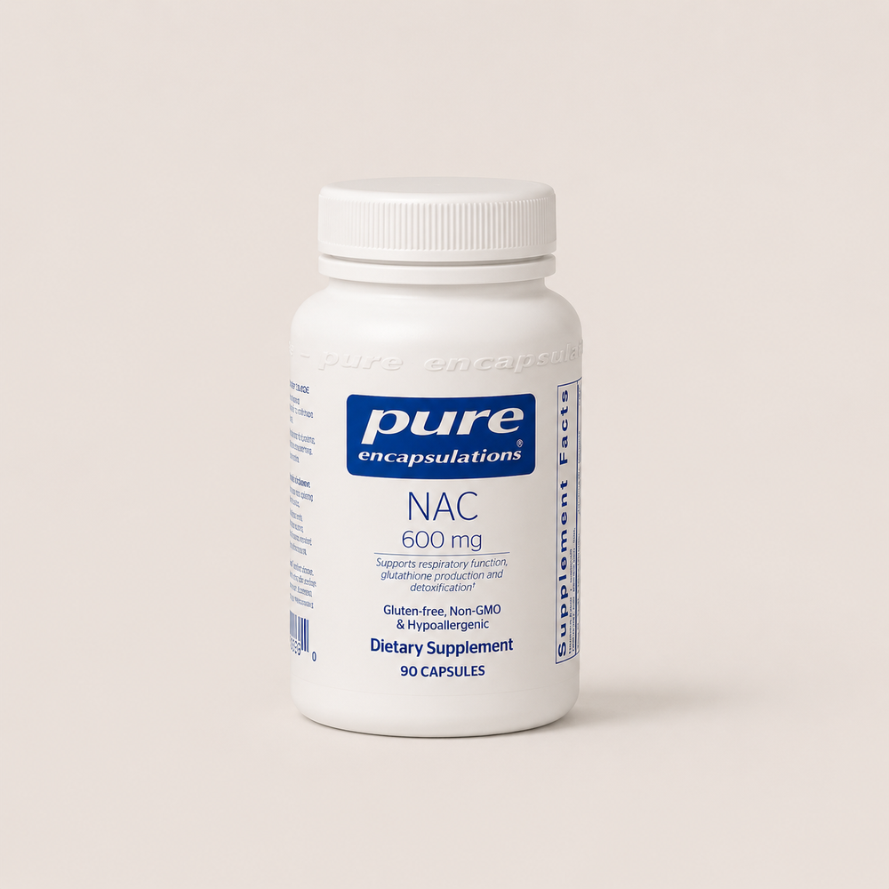 Pure Encapsulations: NAC (N-Acetyl-l-cysteine) 600 mg