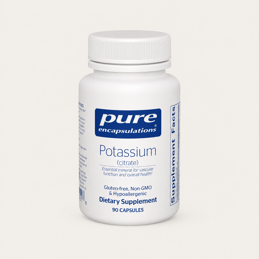 Pure Encapsulations: Potassium (citrate) 90 capsules