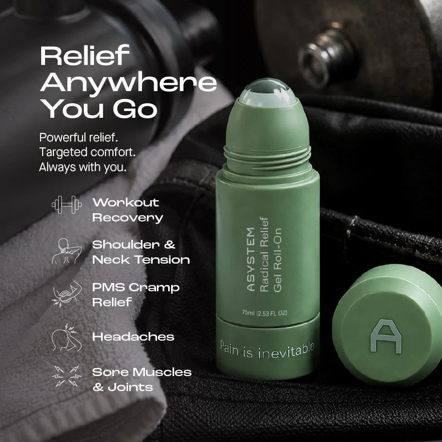 Radical Relief: Fast Roll-On Pain Relief Gel