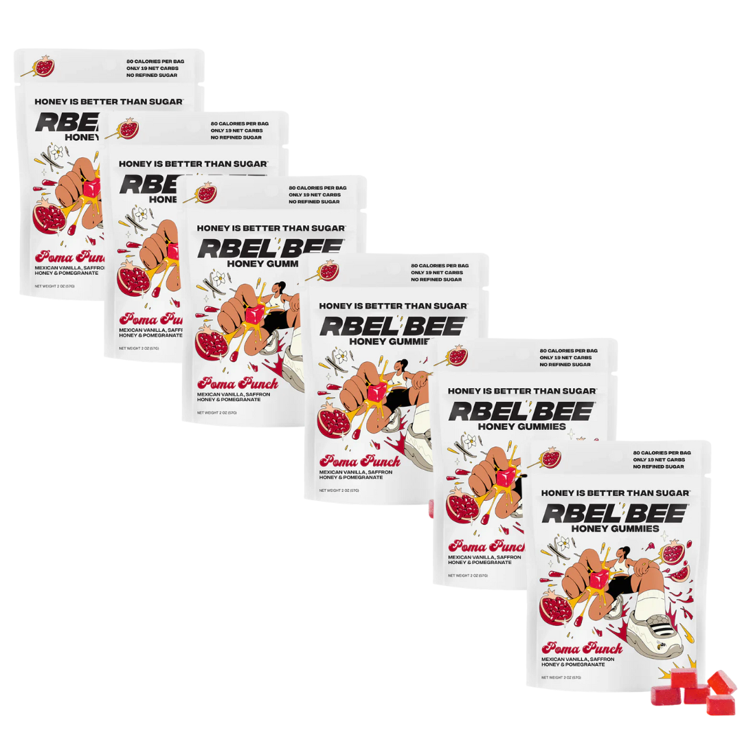 Rbel Bee Honey Gummies - Poma Punch Packs