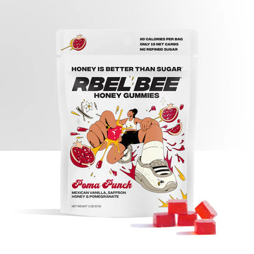 Rbel Bee Sweets: Rbel Bee Honey Gummies in Poma Punch