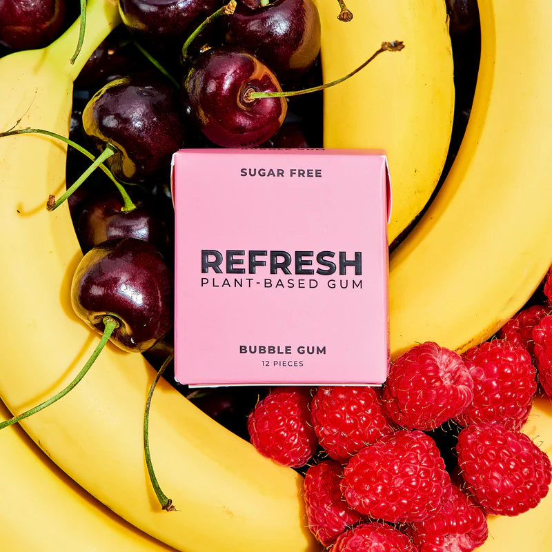 Refresh: Plant-Based Gum - Bubble Gum