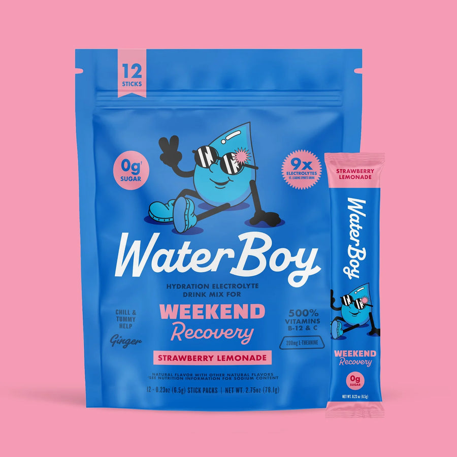WaterBoy: Hydration + Weekend Recovery Drink