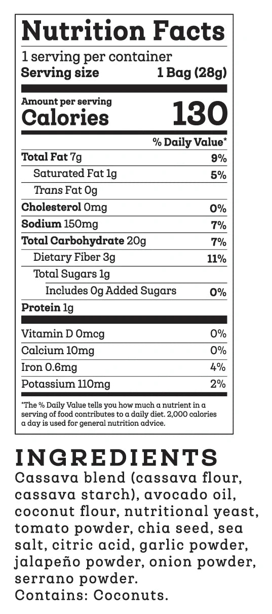 Siete: Nacho Grain Free Tortilla Chips