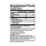 A supplement facts label of Apothékary Slay All Day 